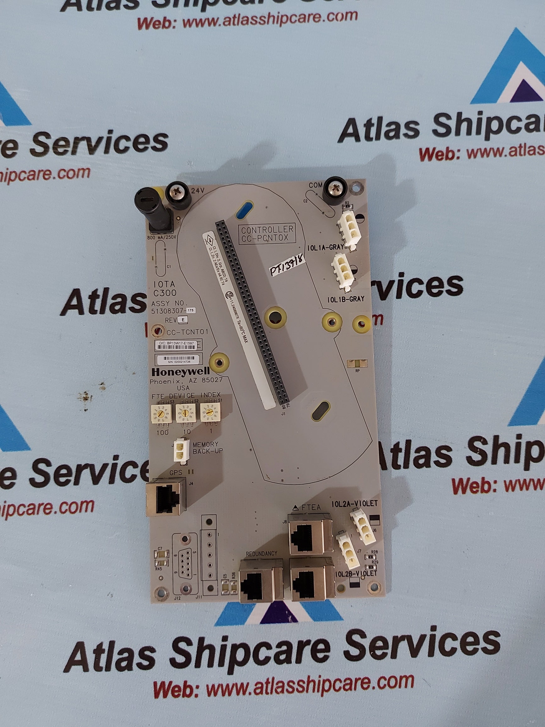 HONEYWELL CC-TCNT01 INPUT OUTPUT CONTROLLER 51308307-175